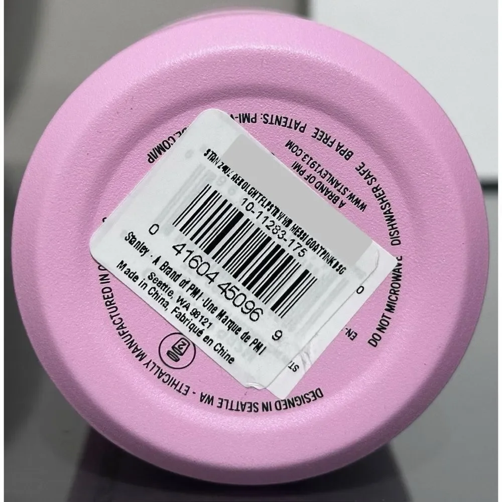 MESSI X STANLEY AEROLIGHT ICEFLOW FLIP STRAW 2.0‎ BOTTLE, 24 OZ- MESSI GOAT PINK - Picture 6 of 6